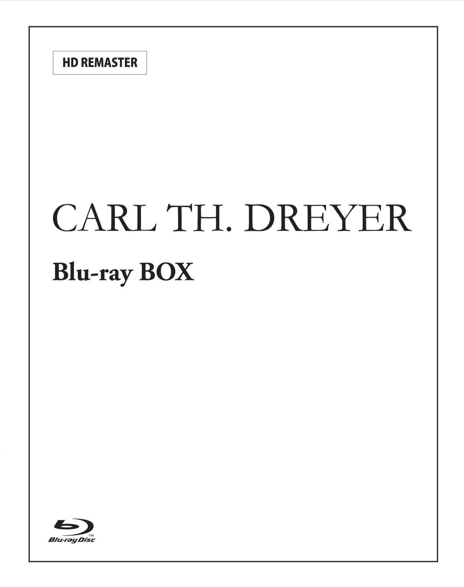 【中古】【非常に良い】カール・Th・ドライヤー~聖なる映画作家~ Blu-ray BOX