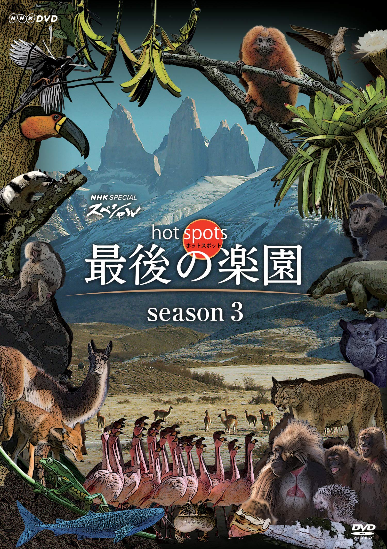 【中古】【非常に良い】NHKスペシャル ホットスポット 最後の楽園 season3(DVD-BOX)
