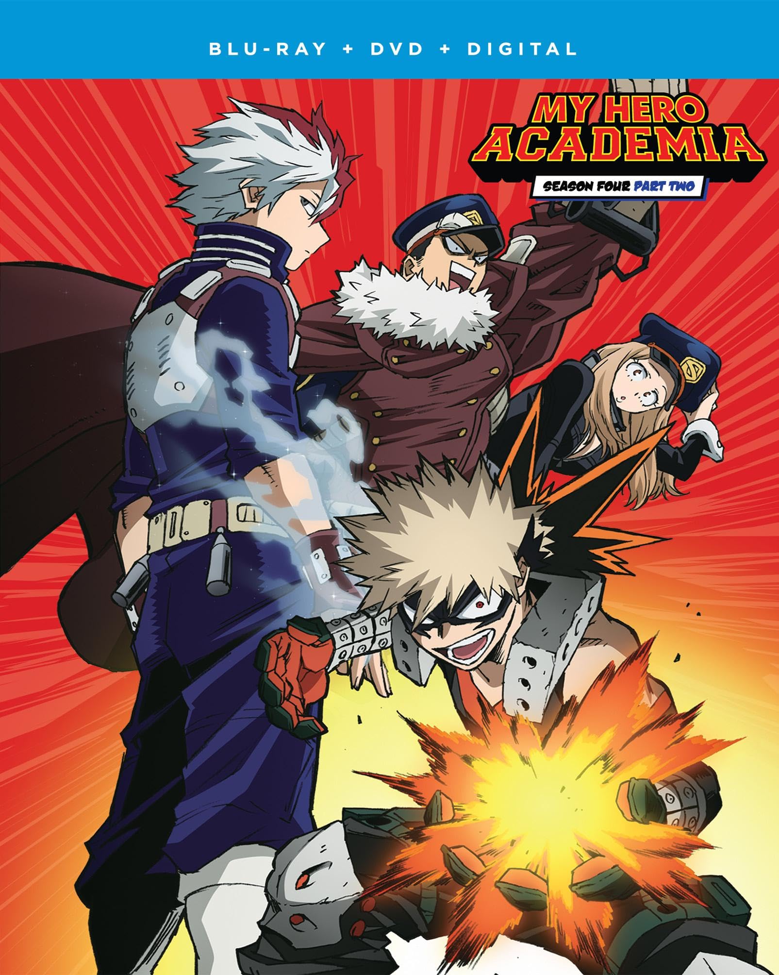 【中古】【非常に良い】My Hero Academia: Season Four - Part Two [Blu-ray]