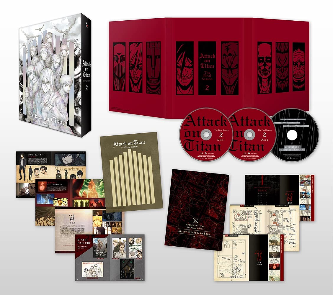 【中古】【非常に良い】「進撃の巨人」The Final Season 第2巻(初回限定Blu-ray) 27,464円