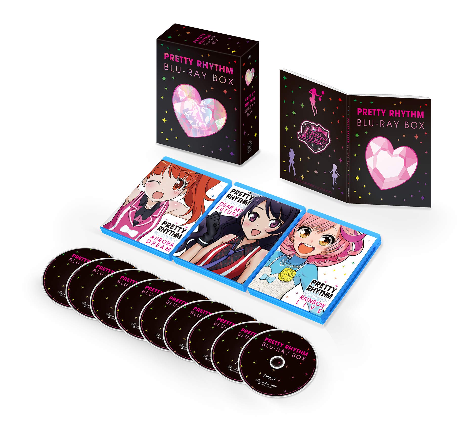 【中古】【非常に良い】プリティーシリーズ10周年記念「プリティーリズム」Blu-ray Box()|スカイマーケットプラス