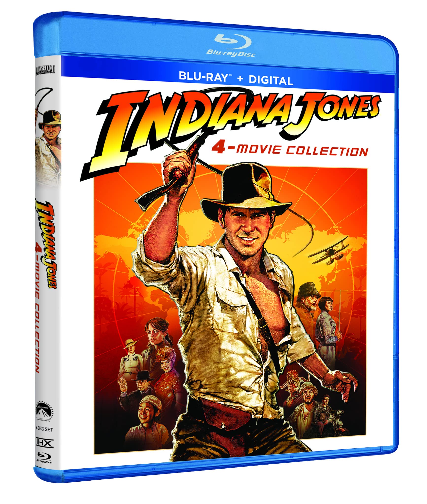 【中古】【非常に良い】Indiana Jones 4-Movie Collection [Blu-ray]｜スカイマーケットプラス