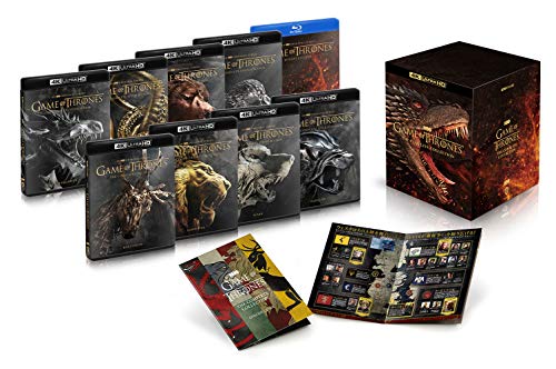 【中古】【非常に良い】ゲーム・オブ・スローンズ(第一章~最終章)4K ULTRA HD コンプリート・シリーズ(30枚組+ブルーレイ ボーナス・ディスク3枚付)[4K ULTRA HD + Blu-ray]｜スカイマーケットプラス