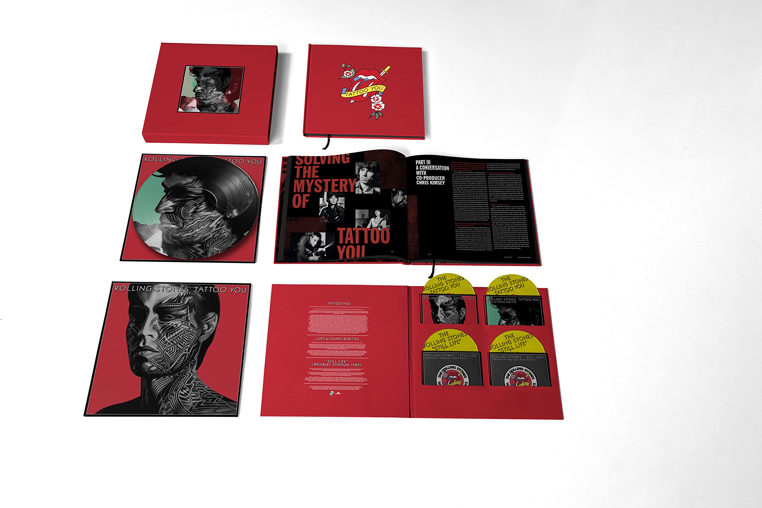 【中古】【非常に良い】刺青の男 40周年記念エディション スーパー・デラックス4CDボックス・セット(完全生産限定盤)(4SHM-CD+RECORD)