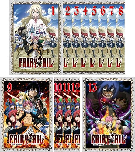【中古】【非常に良い】FAIRY TAIL フェアリーテイル 3rd Season [レンタル落ち] 全13巻セット [マーケットプレイスDVDセット商品]｜スカイマーケットプラス 22,387円