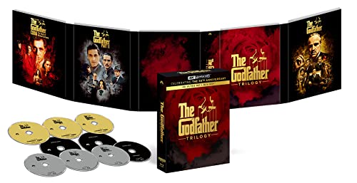 【中古】【非常に良い】ゴッドファーザー トリロジー 50th アニバーサリー 4K Ultra HD+ブルーレイセット[4K ULTRA HD + Blu-ray] 19,099円
