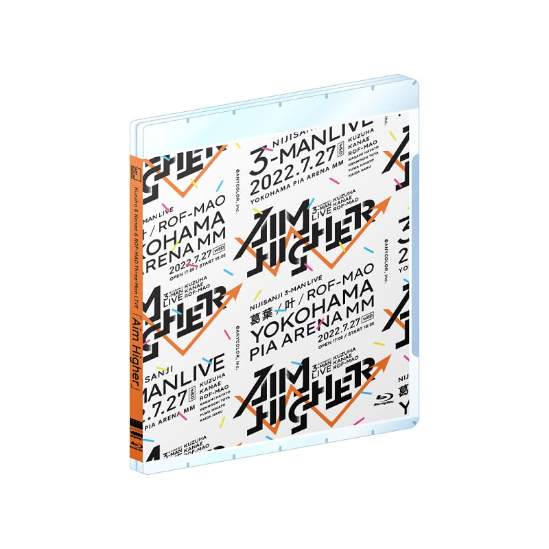 【中古】【非常に良い】Kuzuha & Kanae & ROF-MAO Three-Man LIVE「Aim Higher」通常版 [Blu-ray]｜スカイマーケットプラス