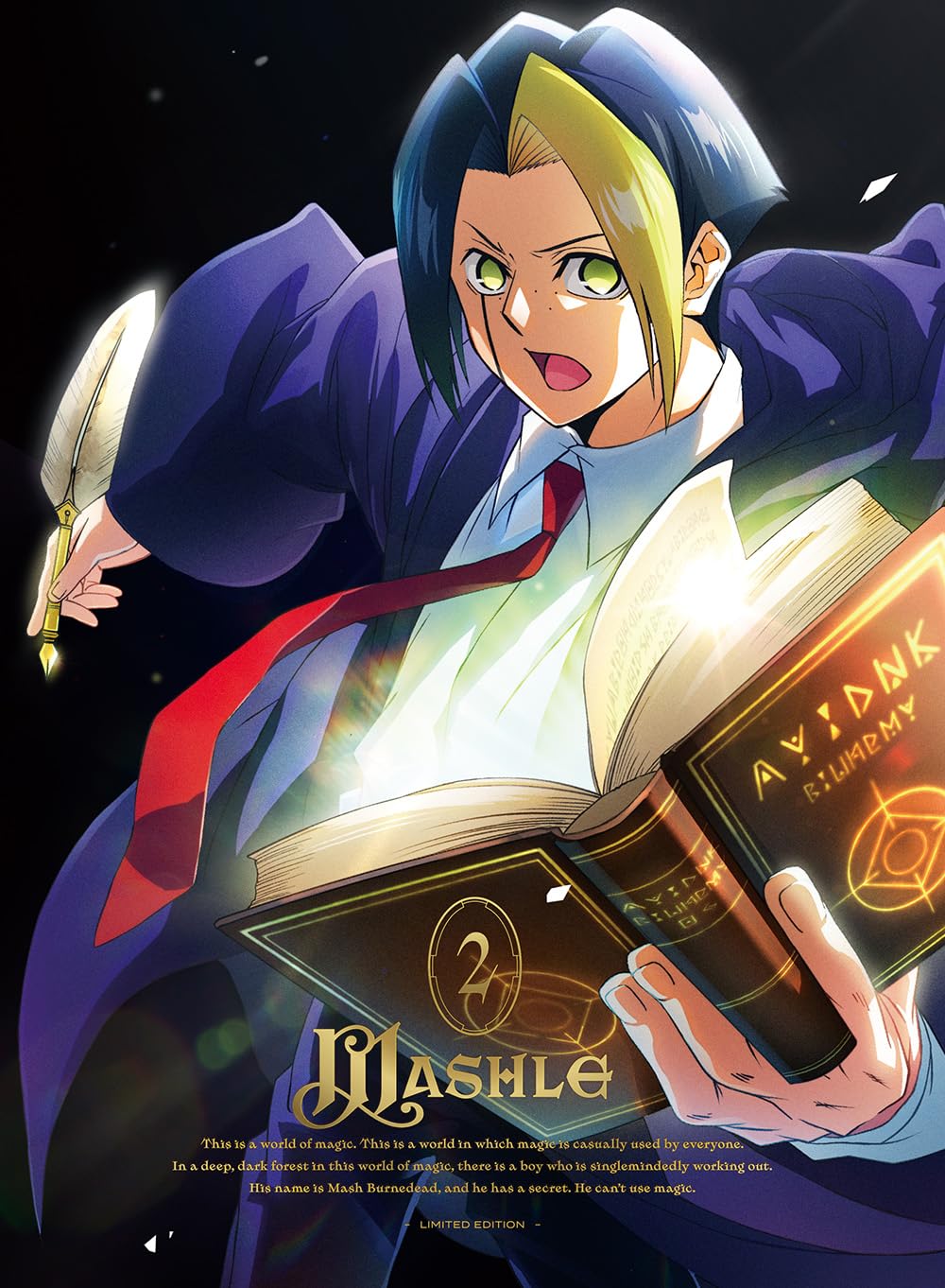 【中古】【非常に良い】マッシュル-MASHLE- Vol.2(完全生産限定版) [Blu-ray]