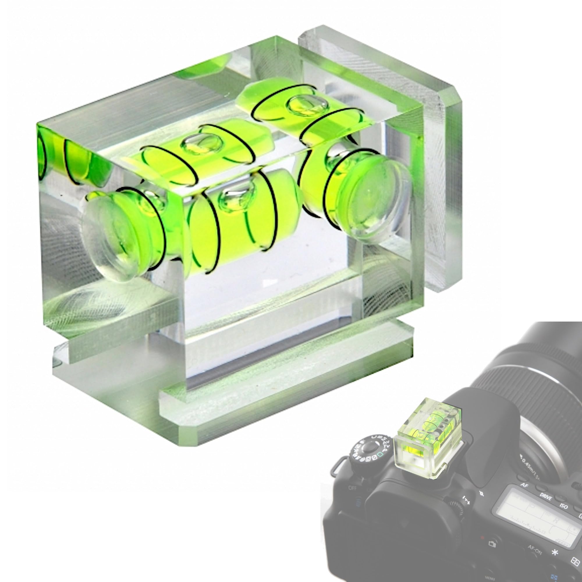 【中古】【非常に良い】ハクバ HAKUBA 2ウェイレベラー KPA-02 水準器 水平器 アクセサリーシュー コールドシュー対応 一眼レフ ミラーレス