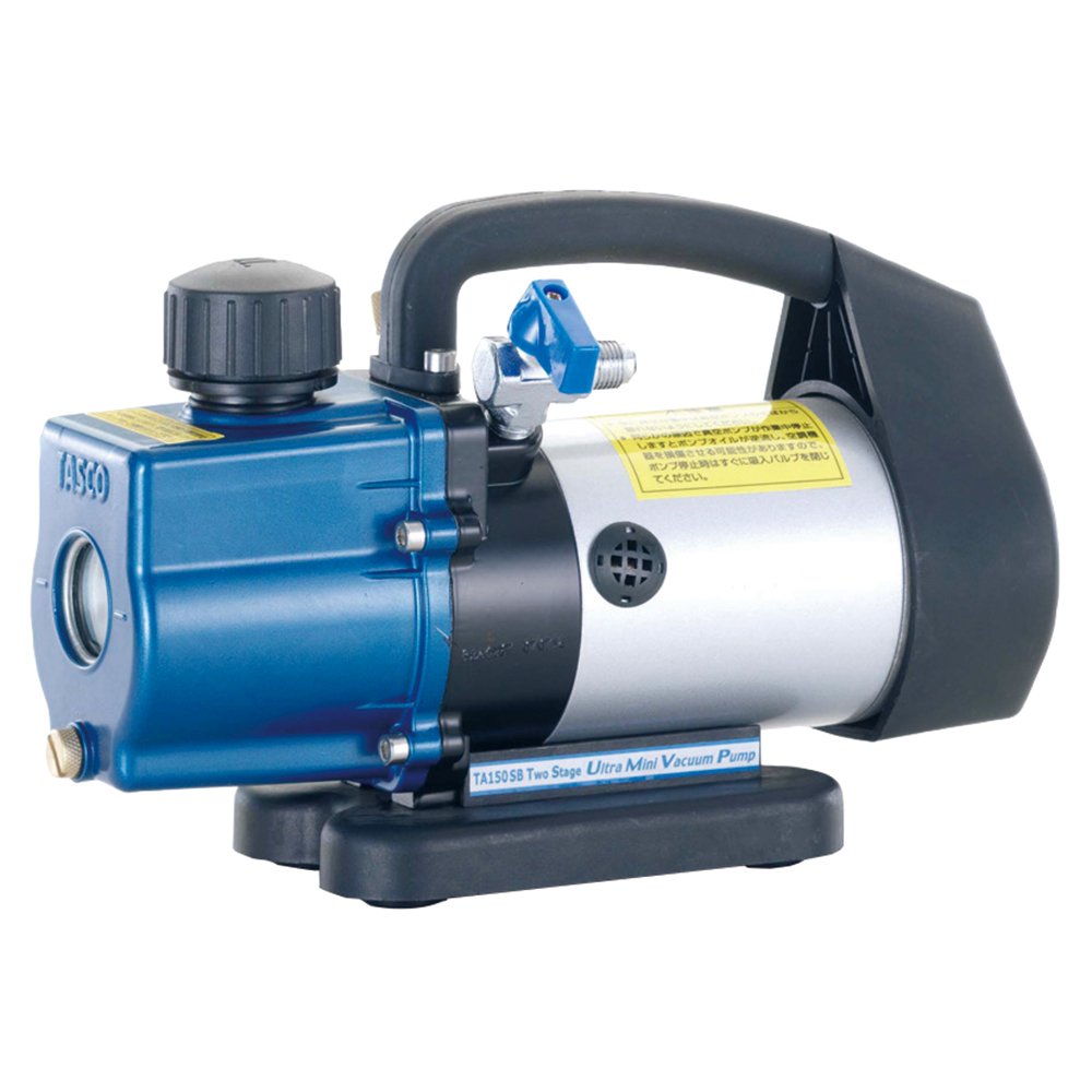 【中古】【非常に良い】イチネンTASCO TA150SB-2 ウルトラミニツーステージ真空ポンプ(逆止弁付)｜スカイマーケットプラス