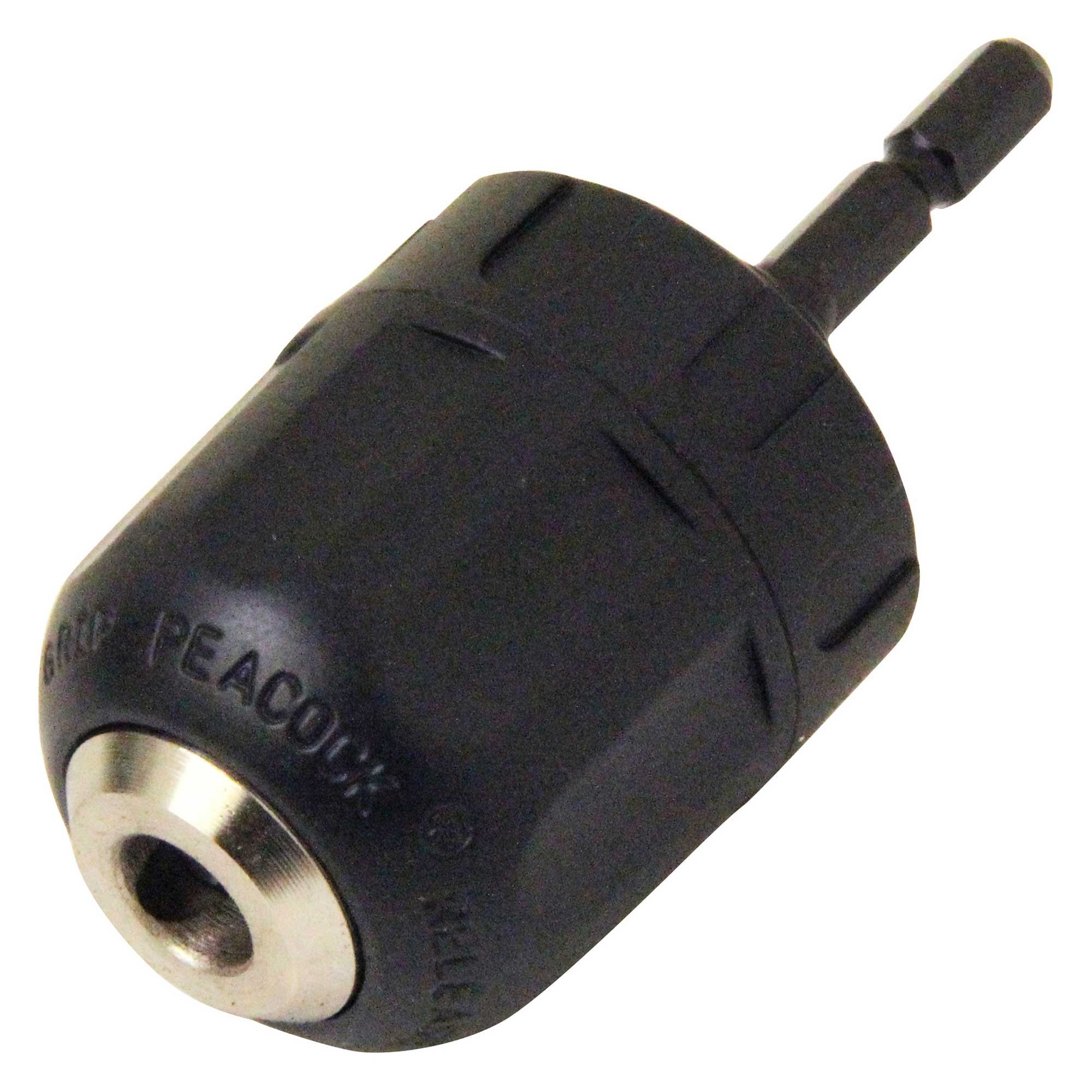【中古】【非常に良い】E-Value キーレスドリルチャック EDCK-01NB-BP ブラック チャック径10ｍｍ