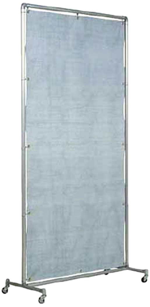 【中古】【非常に良い】吉野 火花用衝立アルミパイプ 1×2 単体キャスター YS12SCA