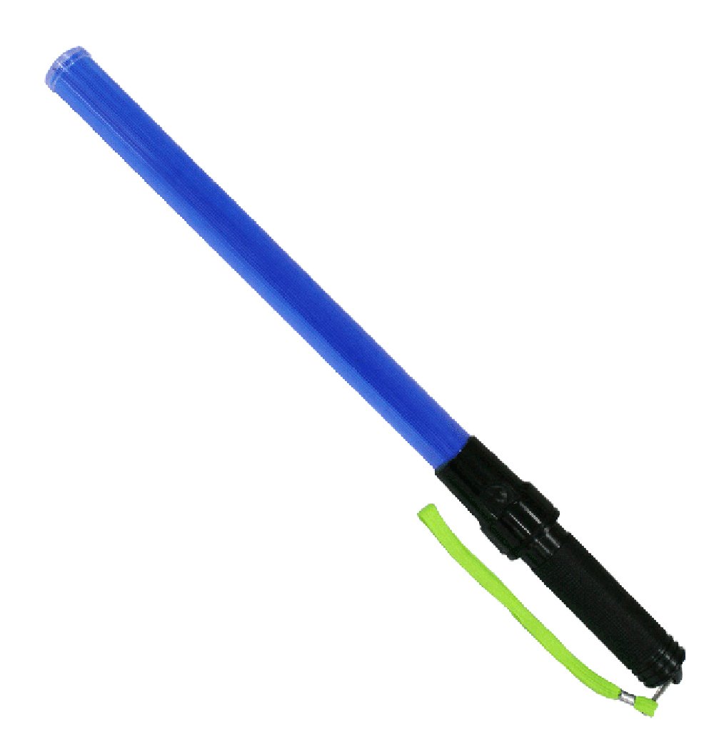 【中古】【非常に良い】BS 青色保安指示灯 L ハンドストラップ付 BS‐1172