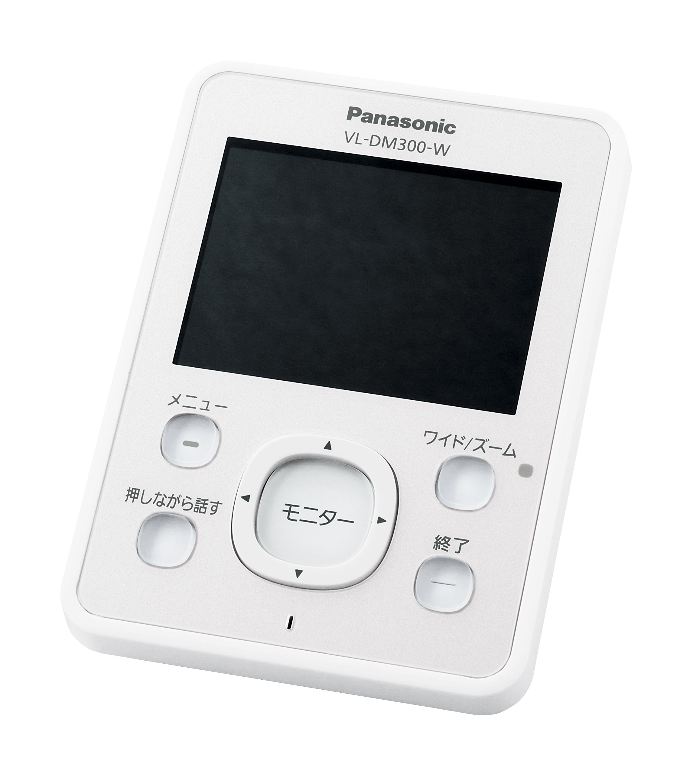 【中古】【非常に良い】Panasonic 増設用ワイヤレスモニター子機 ホワイト VL-DM300-W