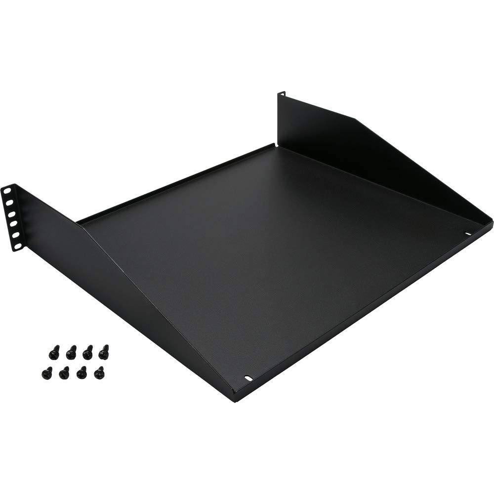 【中古】【非常に良い】パンドウイット 19インチラック用棚板(2U) SRM19FM2 ブラック|スカイマーケットプラス