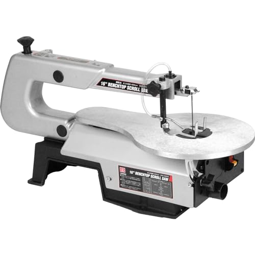 【中古】【非常に良い】SK11(エスケー11) 卓上糸鋸盤 フトコロ 400mm テーブル 250×410mm SSC-400PE