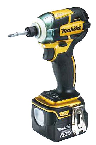 【中古】【非常に良い】マキタ(Makita) 充電式インパクトドライバ 14.4V ゴールド TD137DSP1