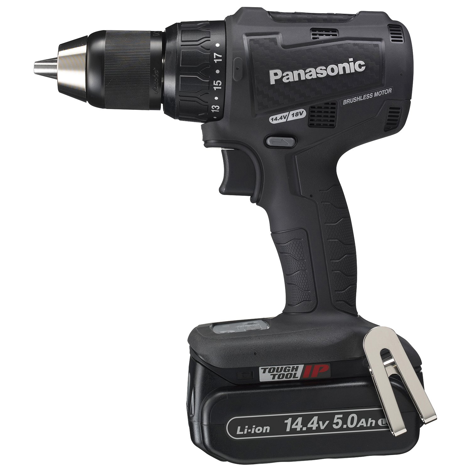 【中古】【人並み外れたに似つかわしい】パナソニック(Panasonic) 申し受ける振りまわす役立つこと付せん孔機１番ウッド EZ79A2 デュアル(14.4V/18V) 回転させる数最大限度とり備える IP56 14.4V大静電容量5.0Ah独居室容器に並べる×2個・申し受ける器・入れもの