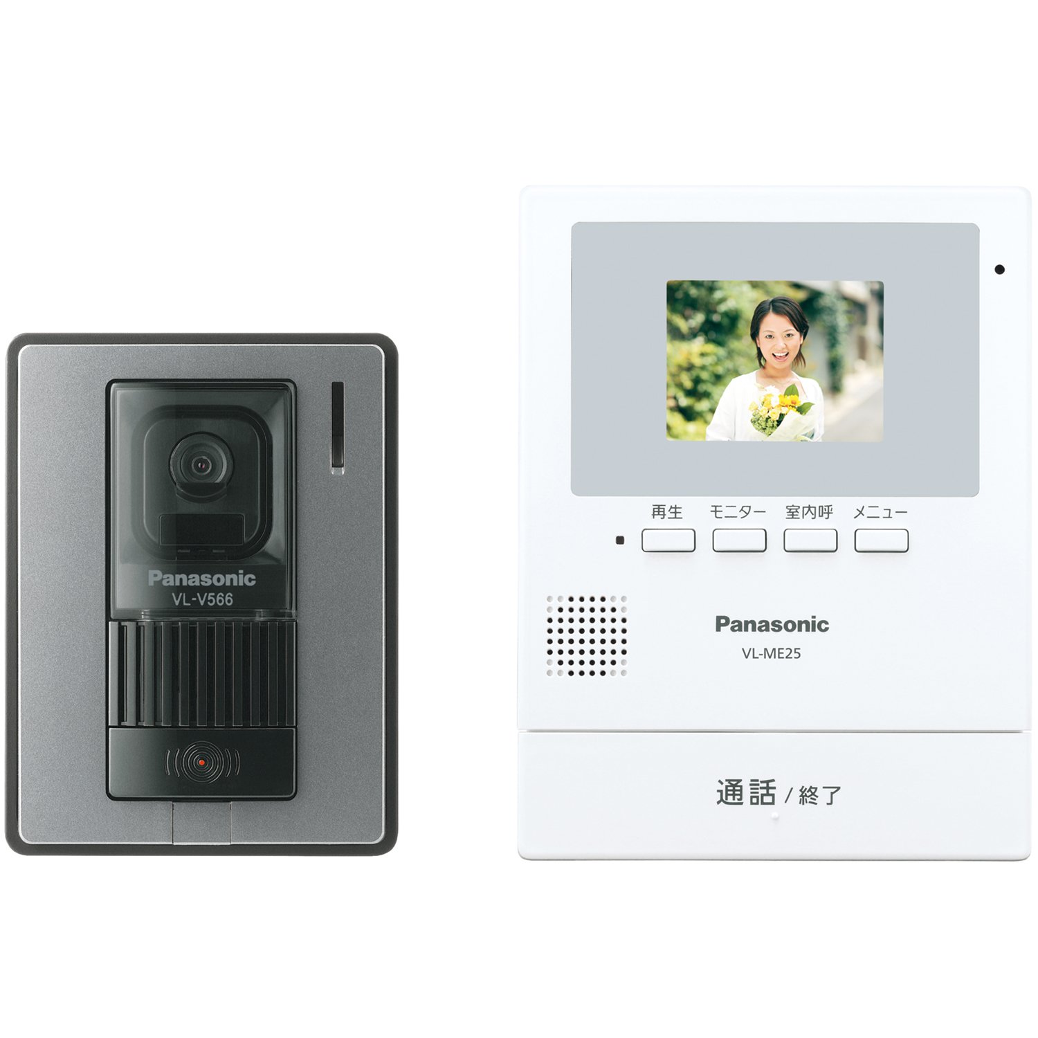 【中古】【非常に良い】パナソニック(Panasonic) テレビドアホン (電源コード式) VL-SE25K
