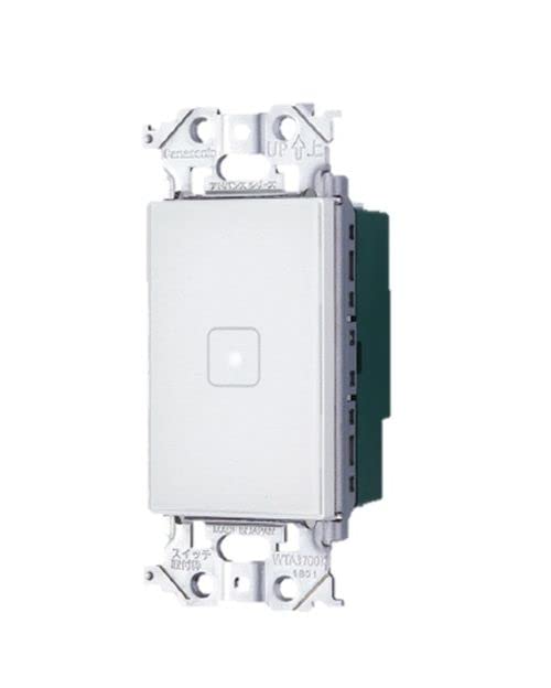 【中古】【非常に良い】パナソニック ADVANCE (アドバンス)シリーズ [タッチ] スイッチ (3/4線式・親器・受信器) マットホワイト WTY5401WK