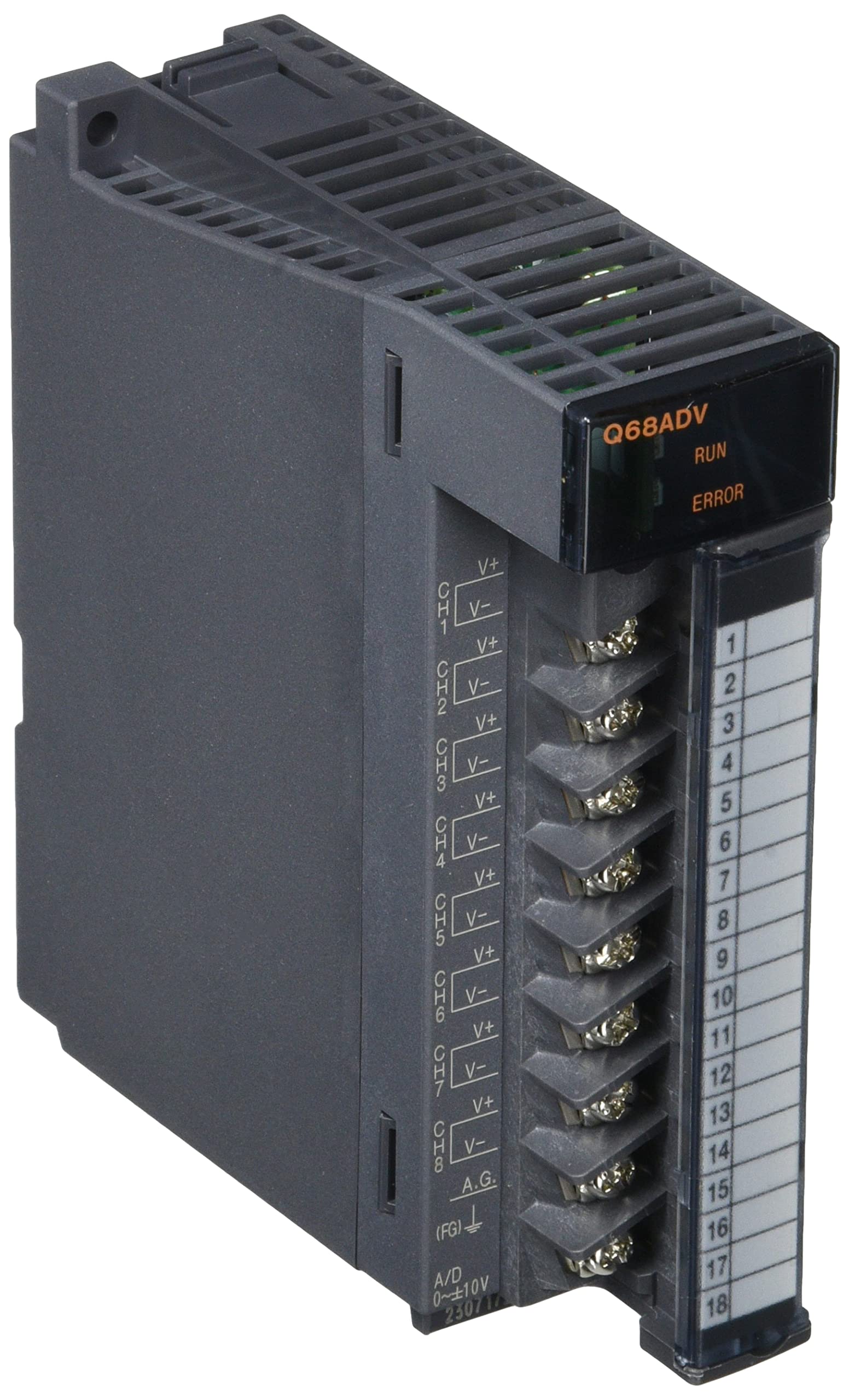 【中古】【人並み外れたに好いたらしい】三菱電機 Q68ADV アナログ?ディジタル取り替えっこ単一のもの NN