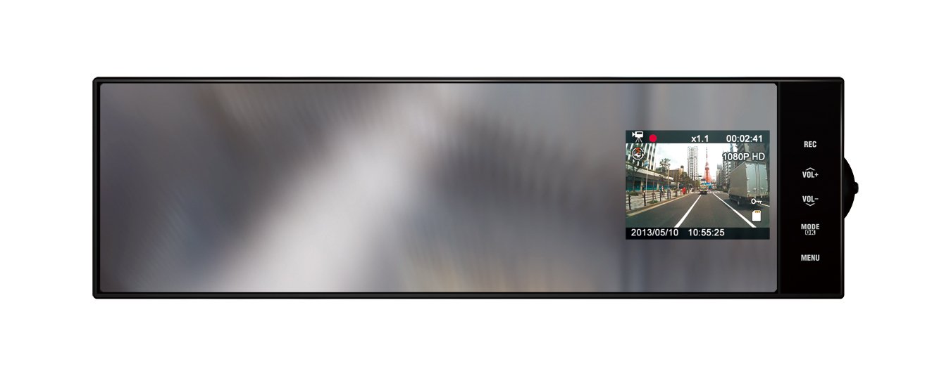 【中古】【非常に良い】ユピテル 常時録画ミラータイプドライブレコーダー200万画素FullHD画質 DRY-FH220M