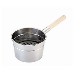 【中古】【非常に良い】遠藤商事 業務用 火起し 21cm ステンレス 日本製 QHO0902｜スカイマーケットプラス