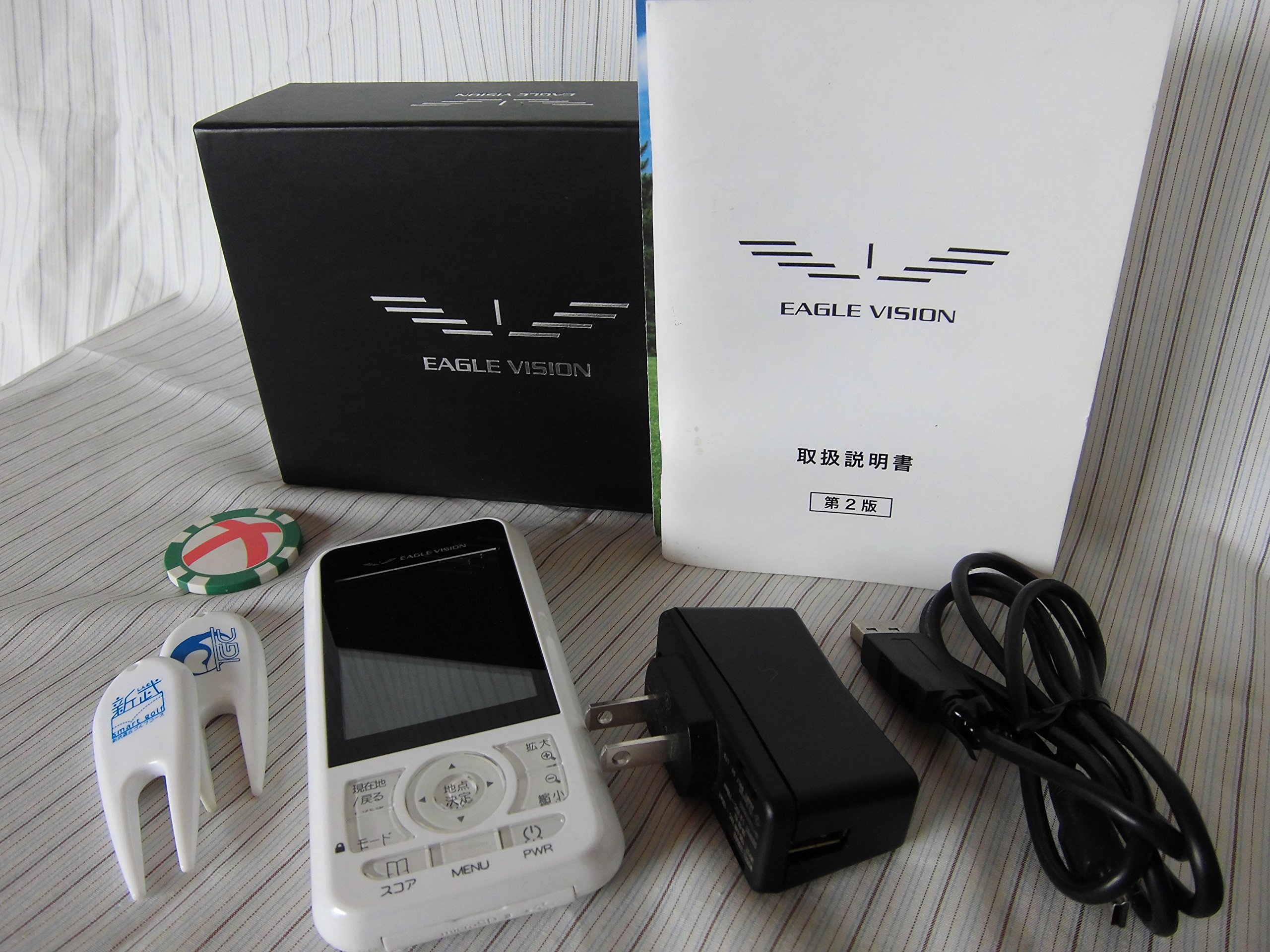 【中古】【非常に良い】イーグルビジョン EAGLE VISION ゴルフGPS EV-027CL