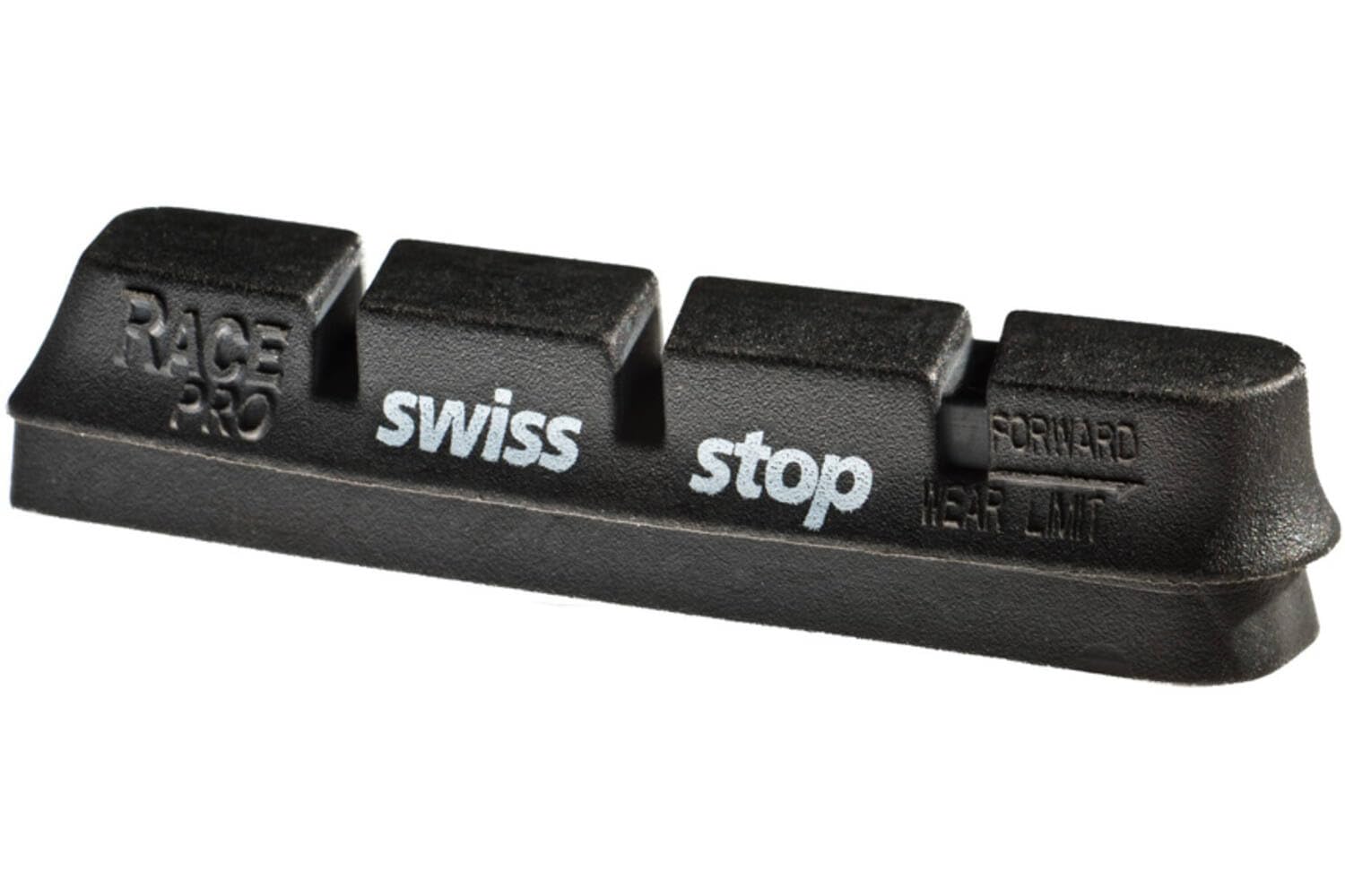 【中古】【非常に良い】SWISS STOP(スイスストップ) [正規品] 自転車用 リム ブレーキシュー レース プロ オリジナル ブラック アルミニウム リム用 Race Pro Original Black P100