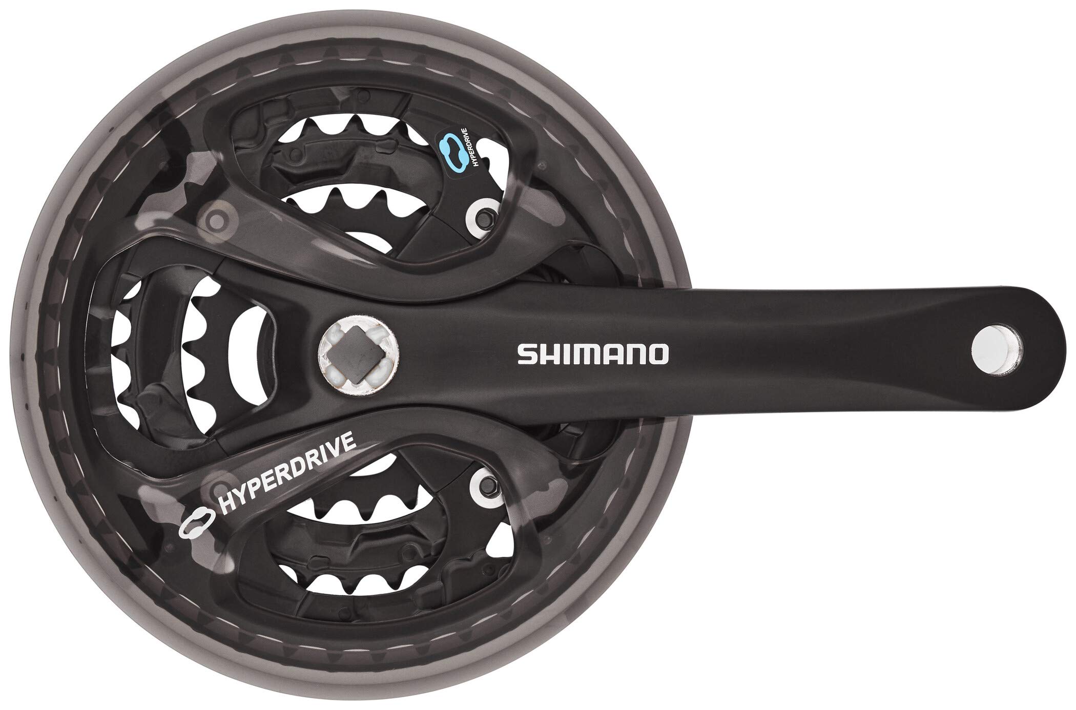 【中古】【非常に良い】シマノ FC-M361 ブラック 42X32X22T 170mm 8/7S チェーンガード付 チェーンケース対応 EFCM361C222CL