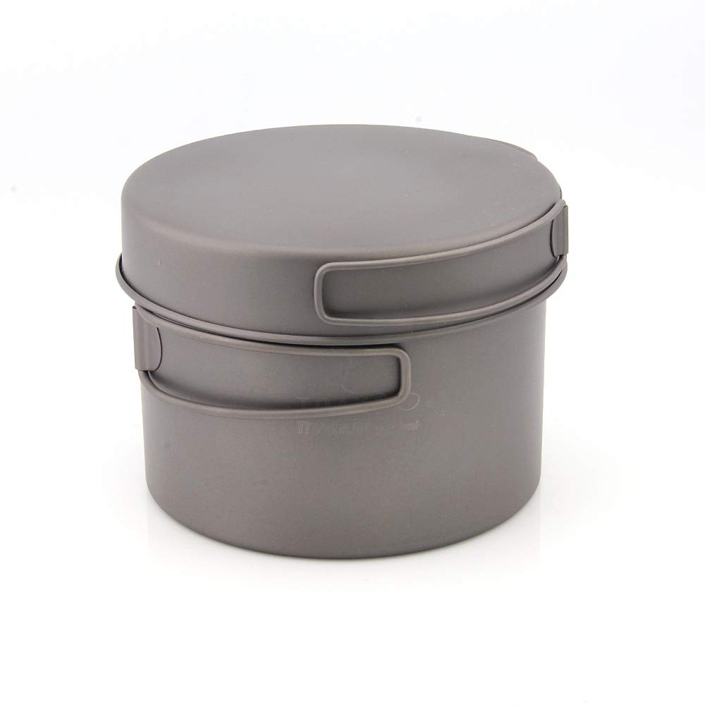 【中古】【人並み外れたに似つかわしい】TOAKS Titanium 1300ml Pot with Pan by TOAKS