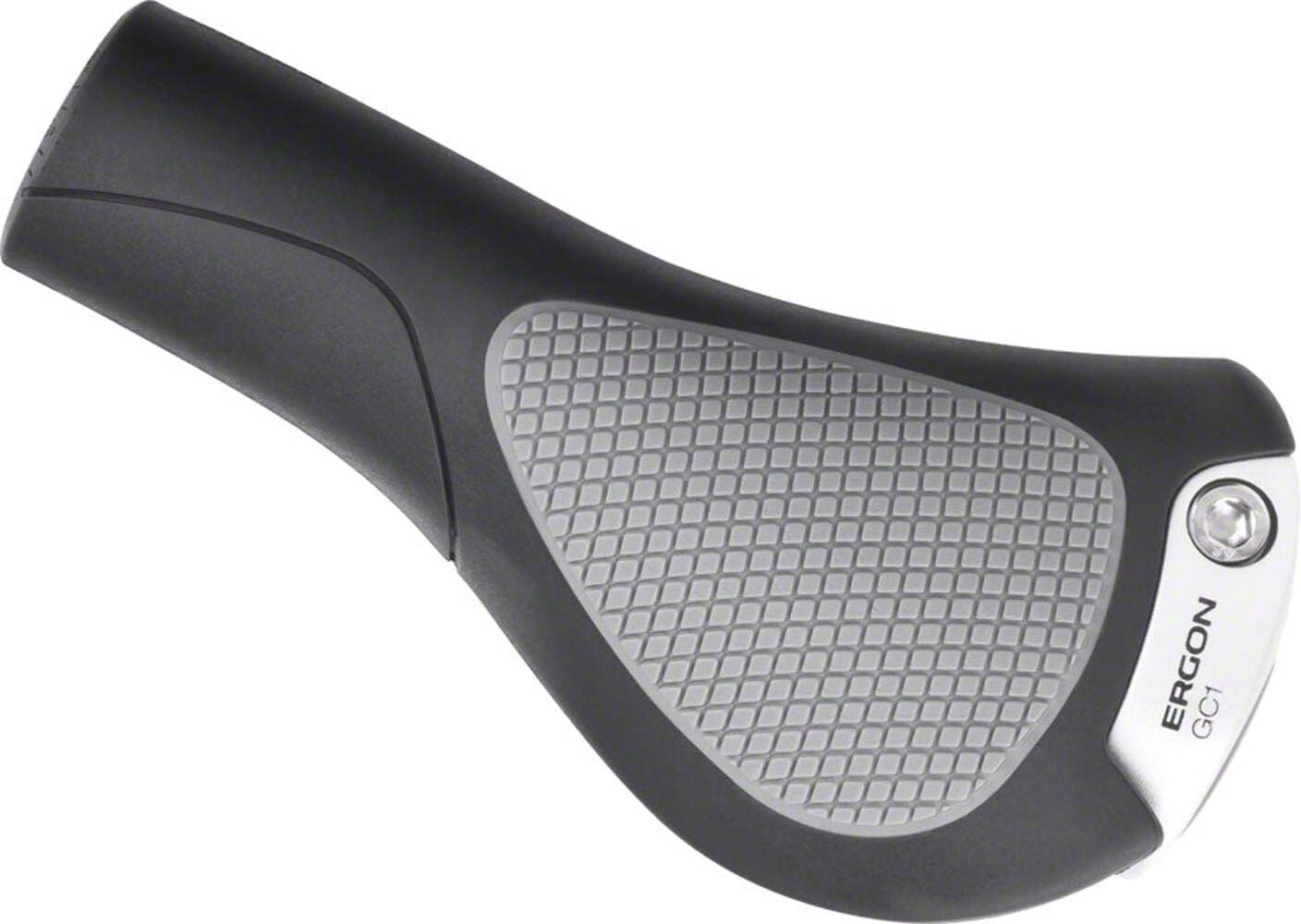 【中古】【非常に良い】ERGON(エルゴン) グリップ GC1 ロング/ロング ブラック/グレー