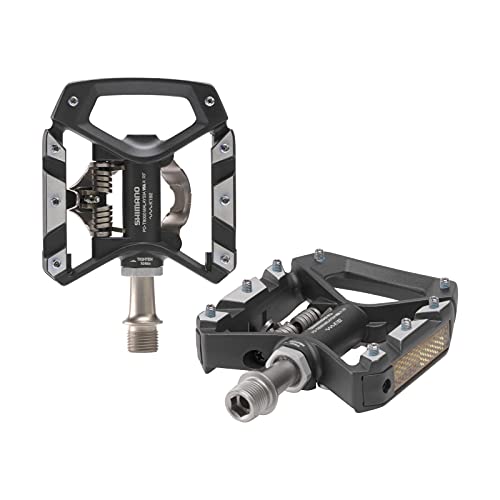 【中古】【非常に良い】SHIMANO(シマノ) PD-T8000 リフレクター付 付属クリート/SM-SH56 EPDT8000 ブラック
