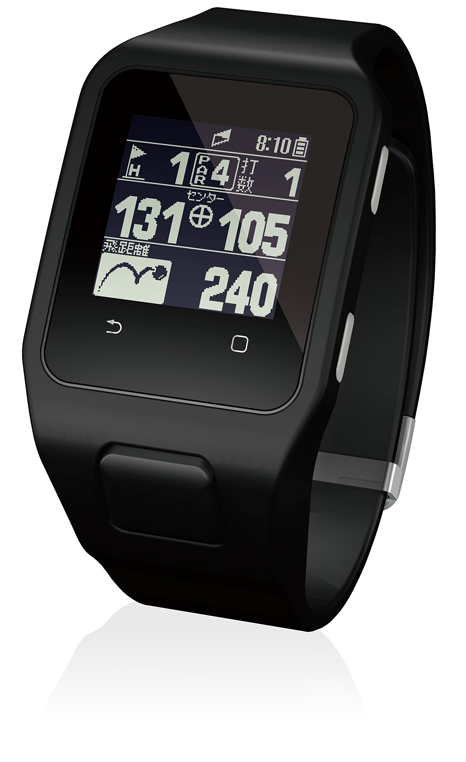 【中古】【非常に良い】ユピテル(YUPITERU) Yupiteru GOLF YG-Watch A 使用可能時間(満充電時):ゴルフナビモード最大約10時間/時計モード最大140日 ディスプレイ:1.28インチタッチパ
