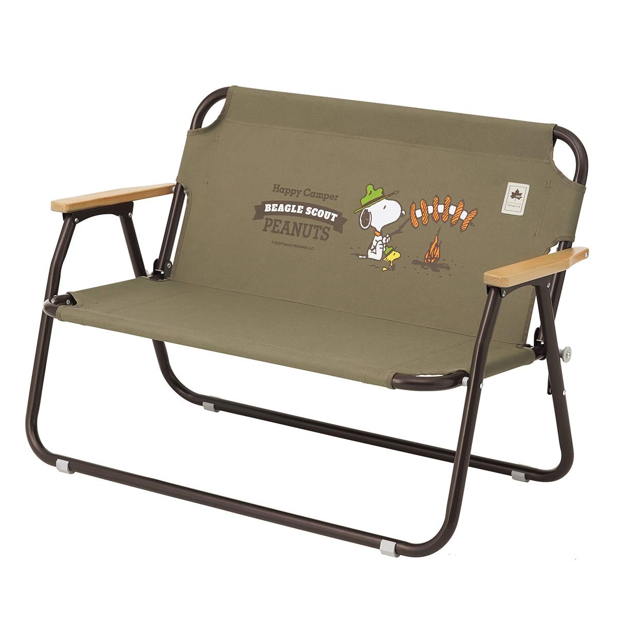 【中古】【非常に良い】ロゴス(LOGOS) SNOOPY チェアfor2 86001085 二人用 ピーナッツ アウトドア 折り畳み キャンプ 椅子