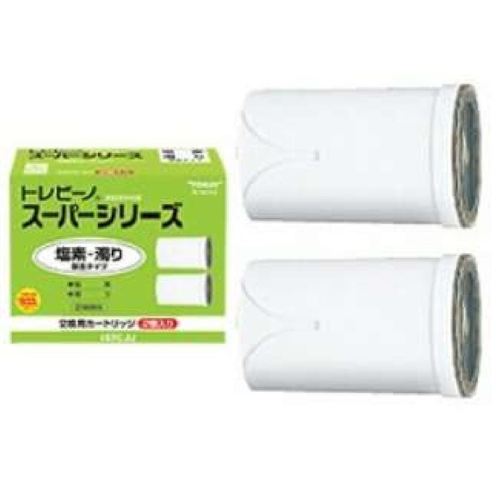 【中古】【非常に良い】東レ 浄水器 トレビーノ スーパーシリーズ 交換用カートリッジ 【標準タイプ】 2個入り STC-2J 7,600円