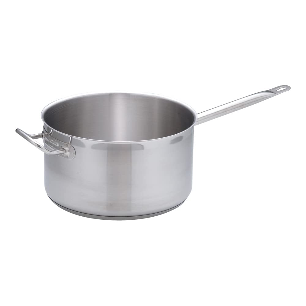 【中古】【非常に良い】遠藤商事 業務用 TKG PRO 片手深型鍋(蓋なし) 28cm 電磁調理器対応 ステンレススチール AKT8928|スカイマーケットプラス