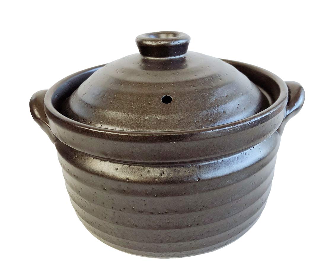 【中古】【非常に良い】IH対応土鍋 IHマルチ炊飯鍋 4合炊飯鍋（二重蓋）