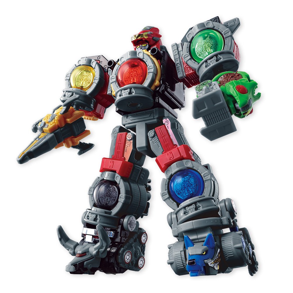 【中古】【非常に良い】ミニプラ キュータマ合体シリーズ01 キュウレンオー (6種セット×1個入) ・清涼菓子(宇宙戦隊キュウレンジャー)画像