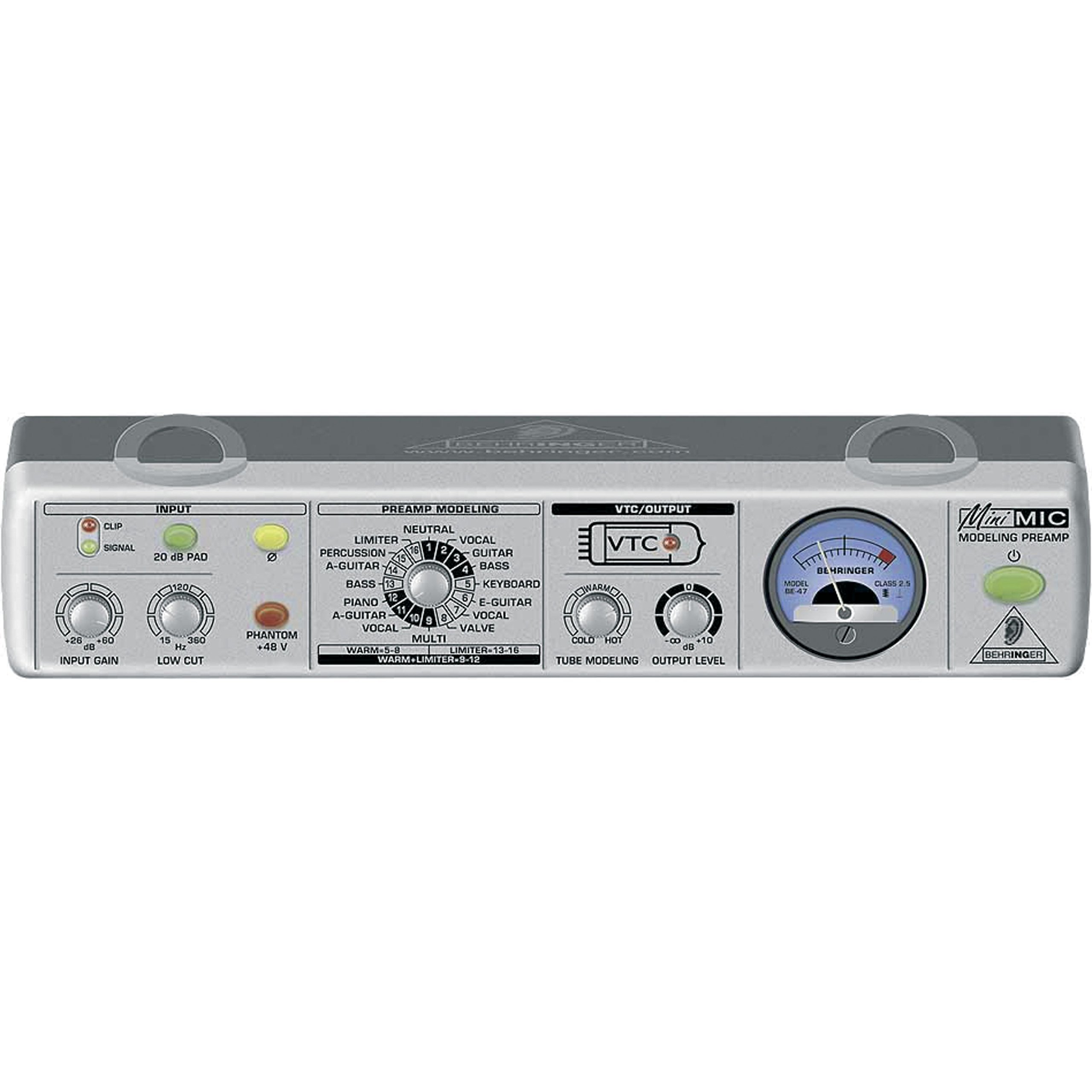 【中古】【非常に良い】Behringer MIC800 マイクモデリングプリアンプ。