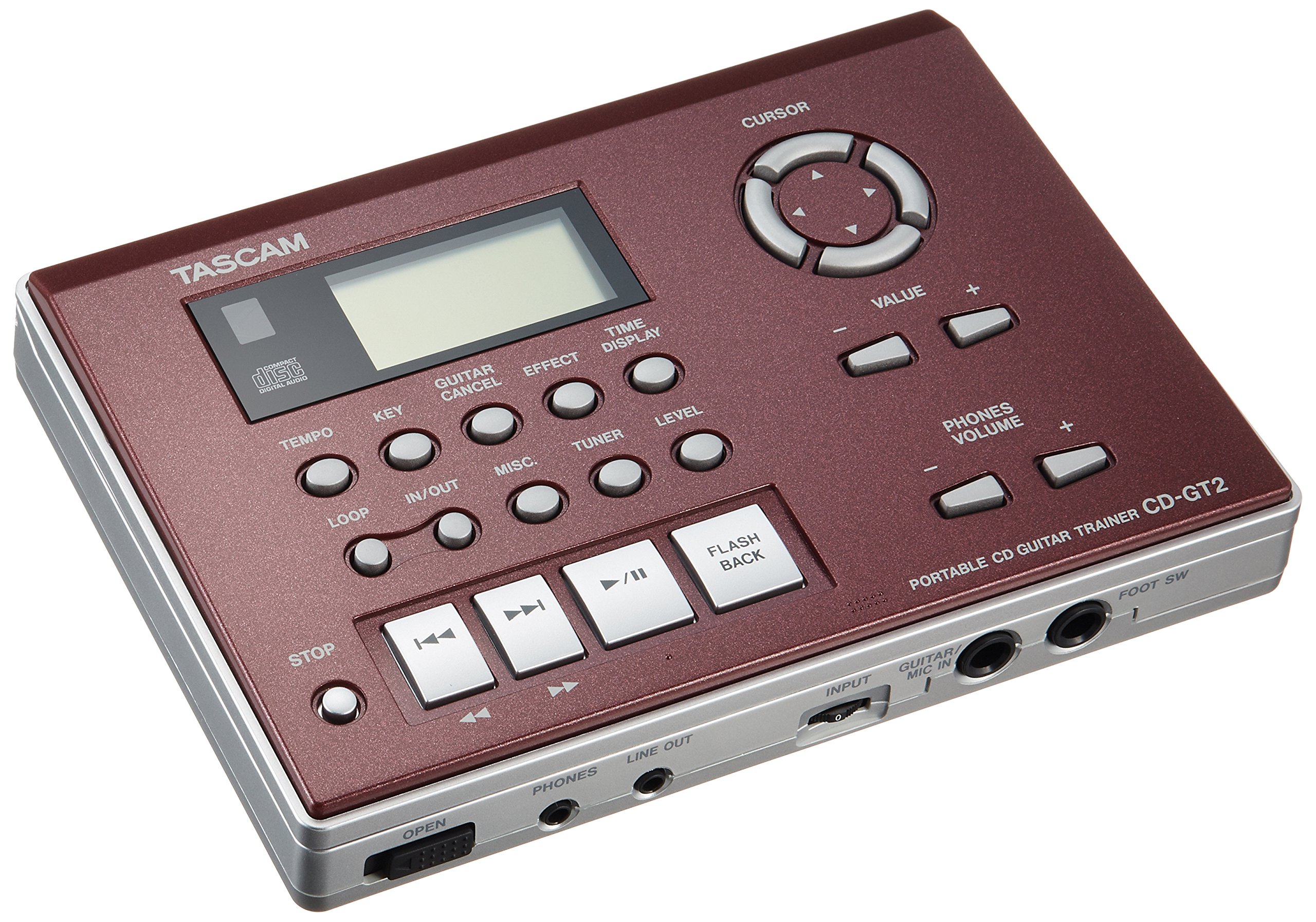 TASCAM ポータブル CDギタートレーナー CD-GT2 中古品 楽天市場】【中古】TASCAM CDトレーナー ギター用 CD-GT2 : GoodLifeStore