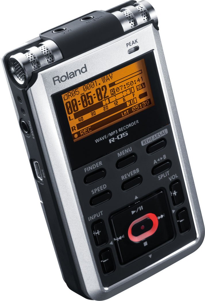 【中古】【非常に良い】Roland ローランド WAVE/MP3ポータブルレコーダー R-05|スカイマーケットプラス