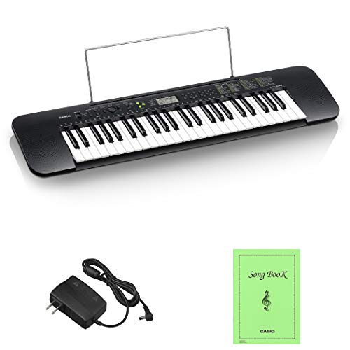 【中古】【非常に良い】カシオ（CASIO）電子キーボード Casiotone CTK-240 スリム＆コンパクト 49鍵盤 100音色 100リズム AC電源と乾電池の2電源対応 見やすい液晶画面