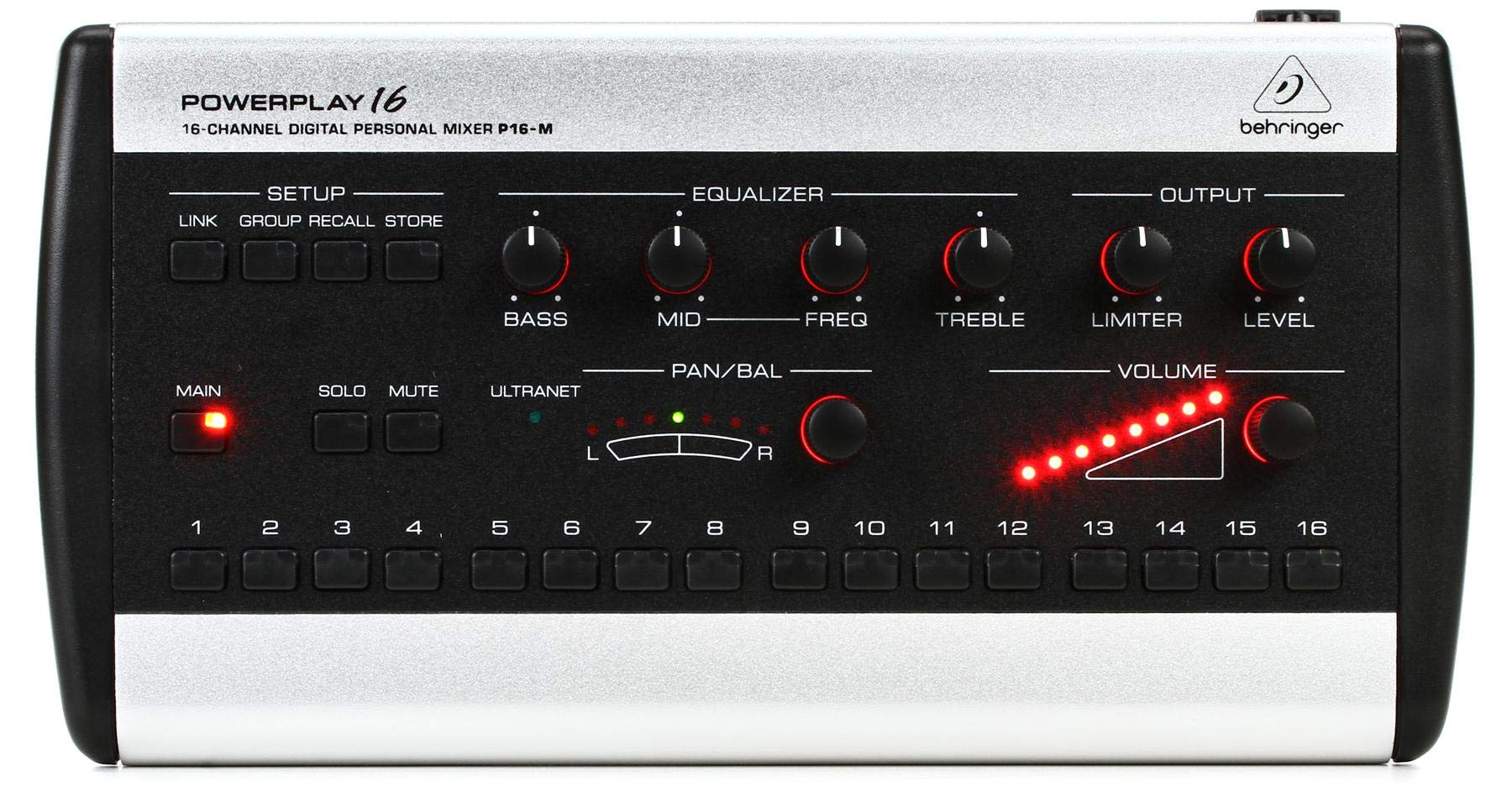 【中古】【非常に良い】BEHRINGER ベリンガー P16-M ( P16M ) モニターミキサー