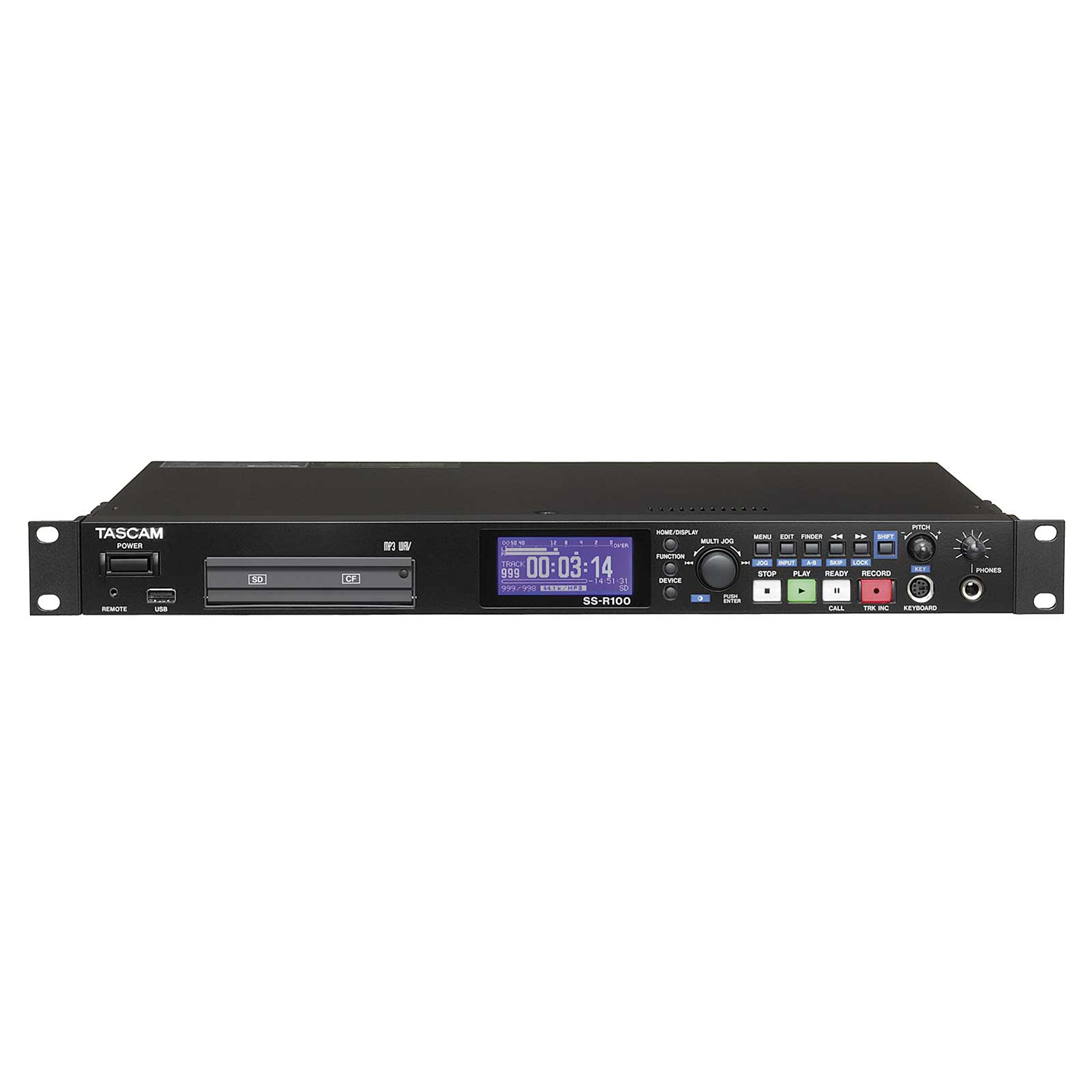 【中古】【非常に良い】TASCAM ソリッドステートステレオオーディオレコーダー SS-R100