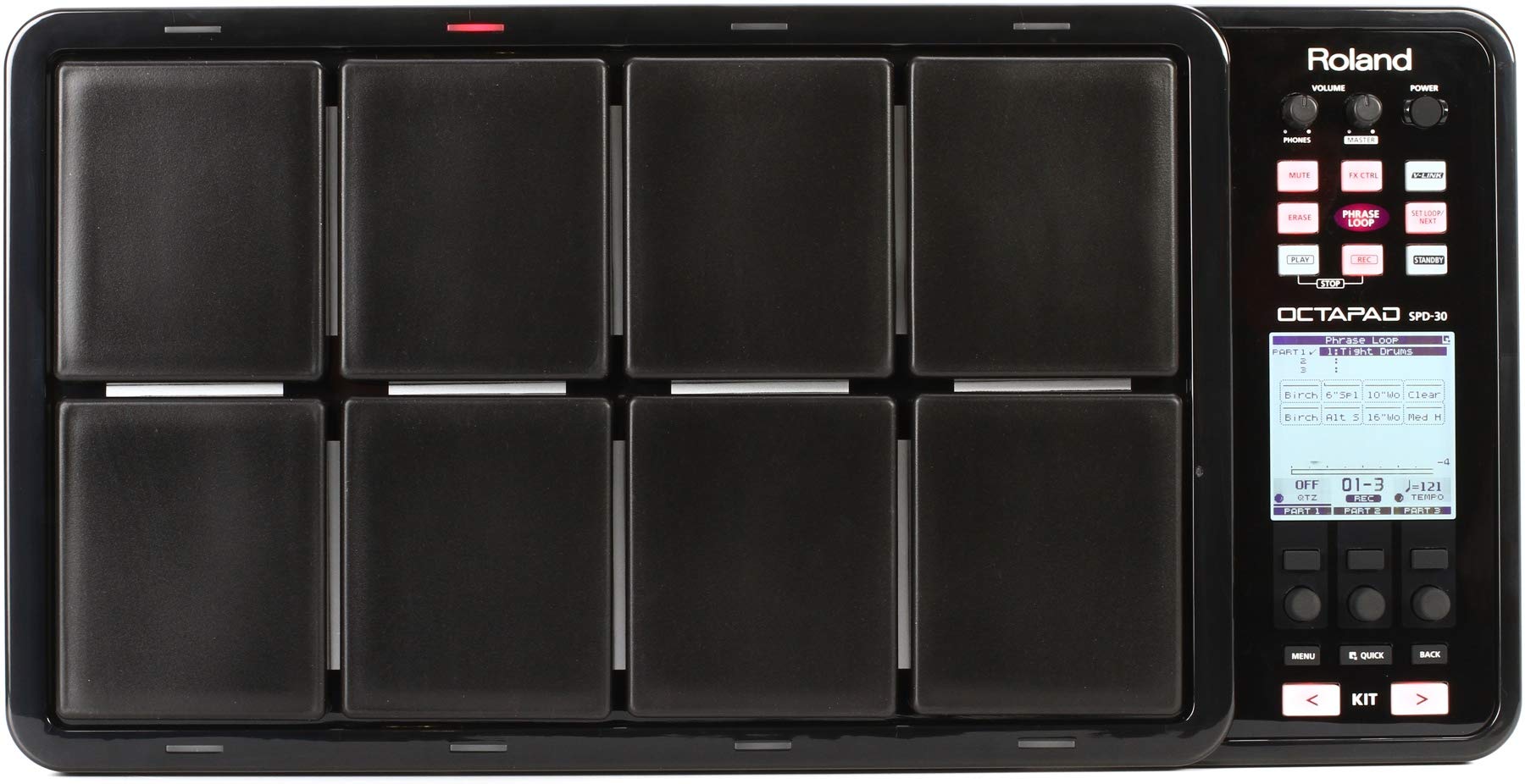 【中古】【非常に良い】Roland(ローランド) OCTAPAD SPD-30-BK
