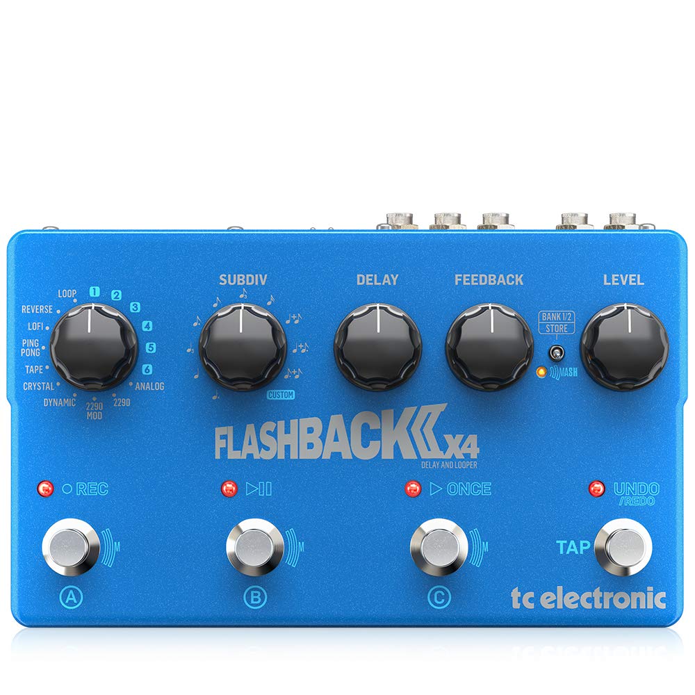 【中古】【非常に良い】tc electronic ディレイ FLASHBACK X4 DELAY フラッシュバック