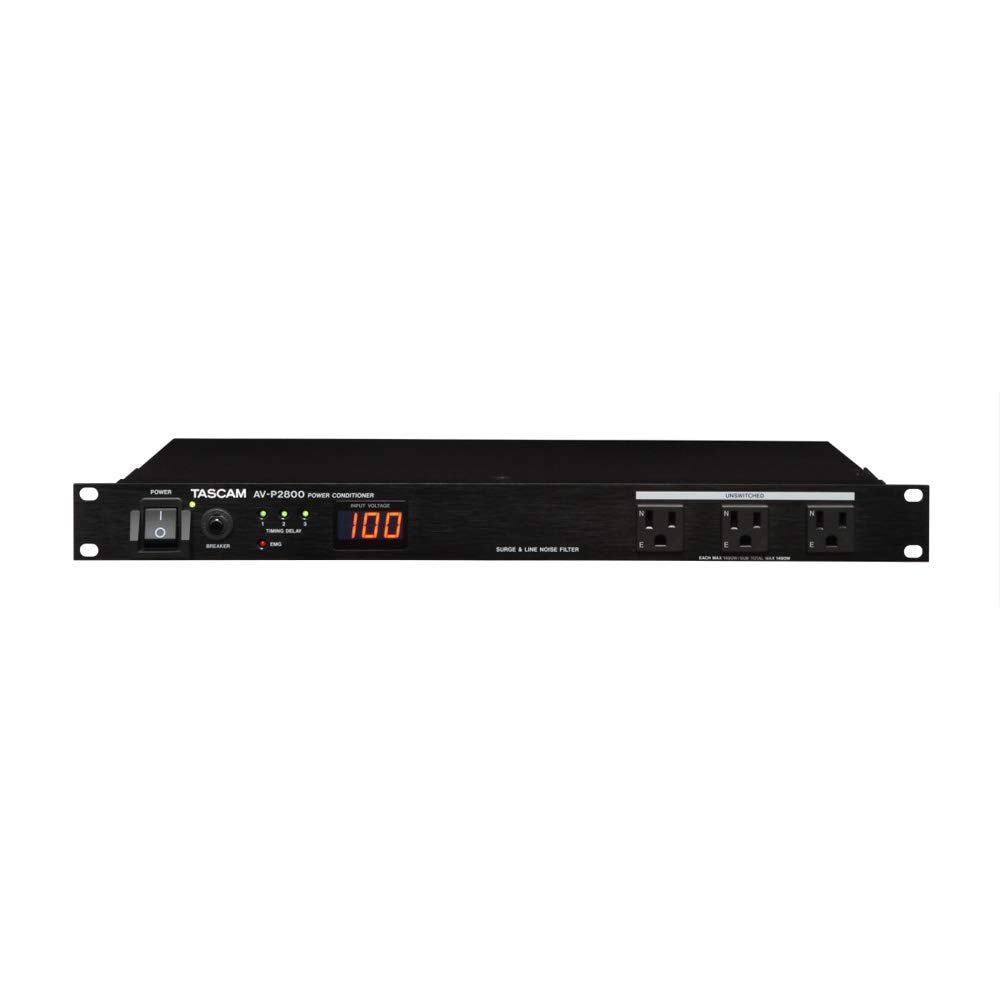 【中古】【非常に良い】TASCAM パワーディストリビューター/コンディショナー AV-P2800