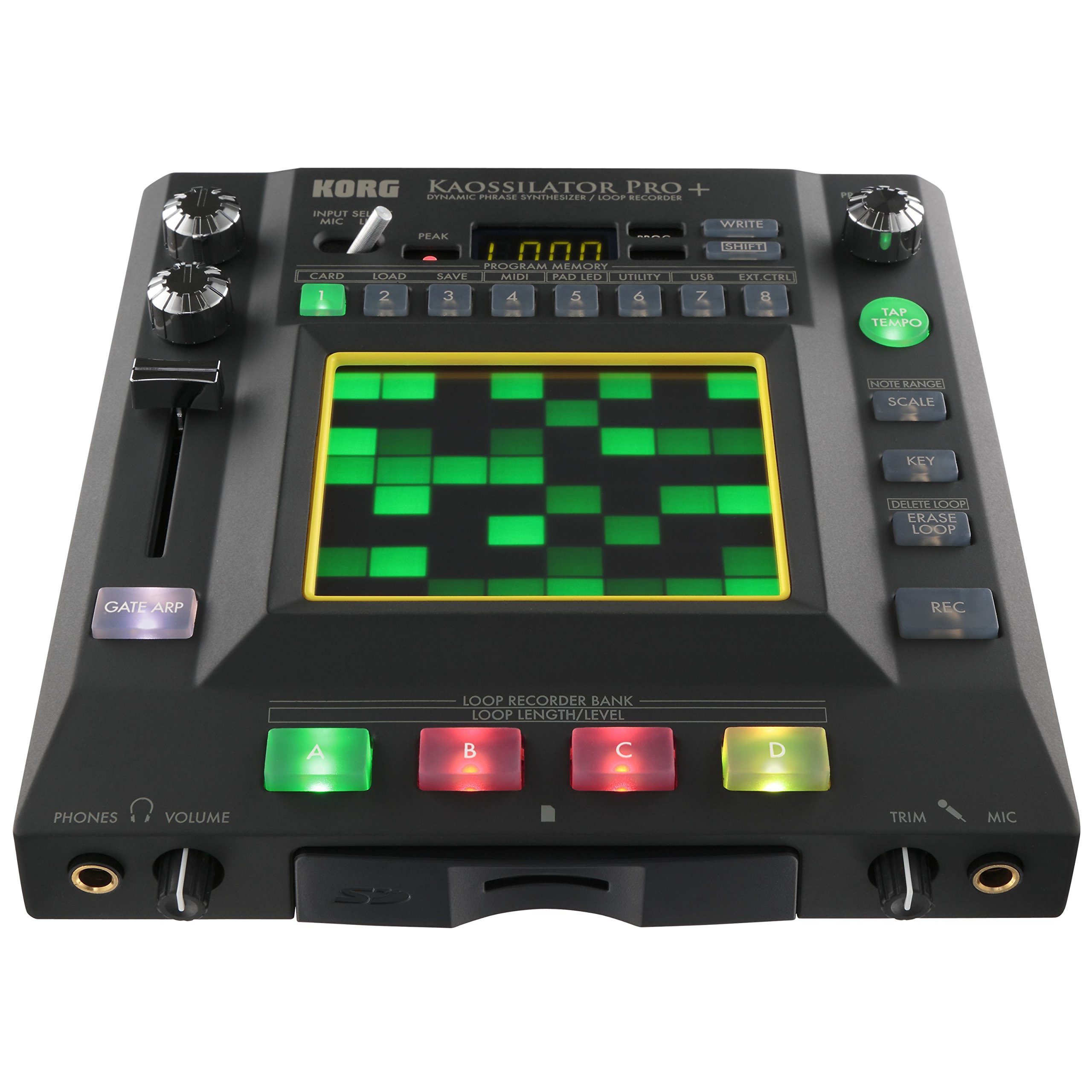 【中古】【非常に良い】KORG シンセサイザー ループレコーダー KAOSSILATOR PRO+ カオシレーター 重ね録り 音楽制作 タッチパッドで演奏 ライブパフォーマンスに最適 エディターソフト込み
