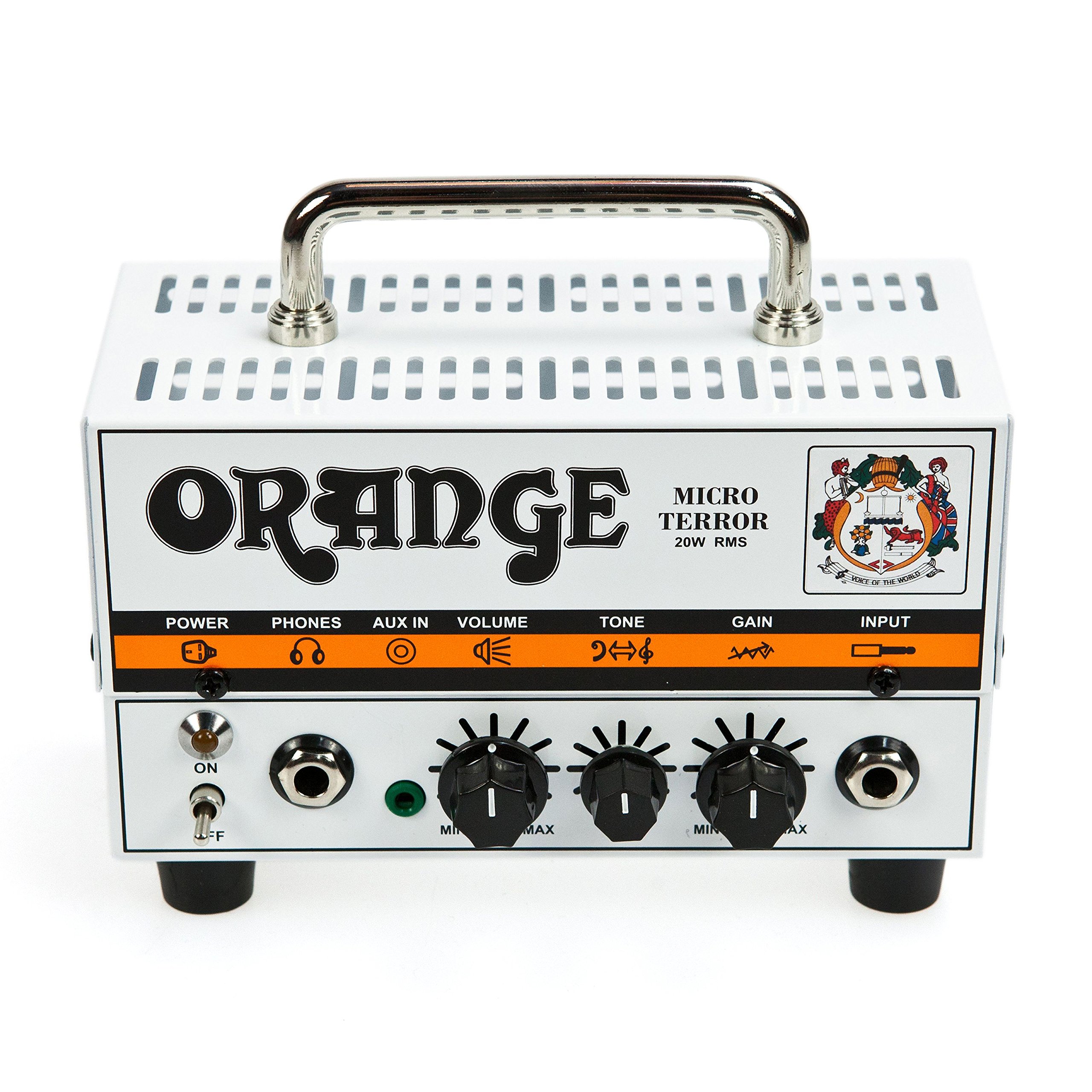 【中古】【非常に良い】ORANGE Micro Terror 20W Mini Guitar Head Solid State ギターアンプヘッド MICRO TERROR20 Orange